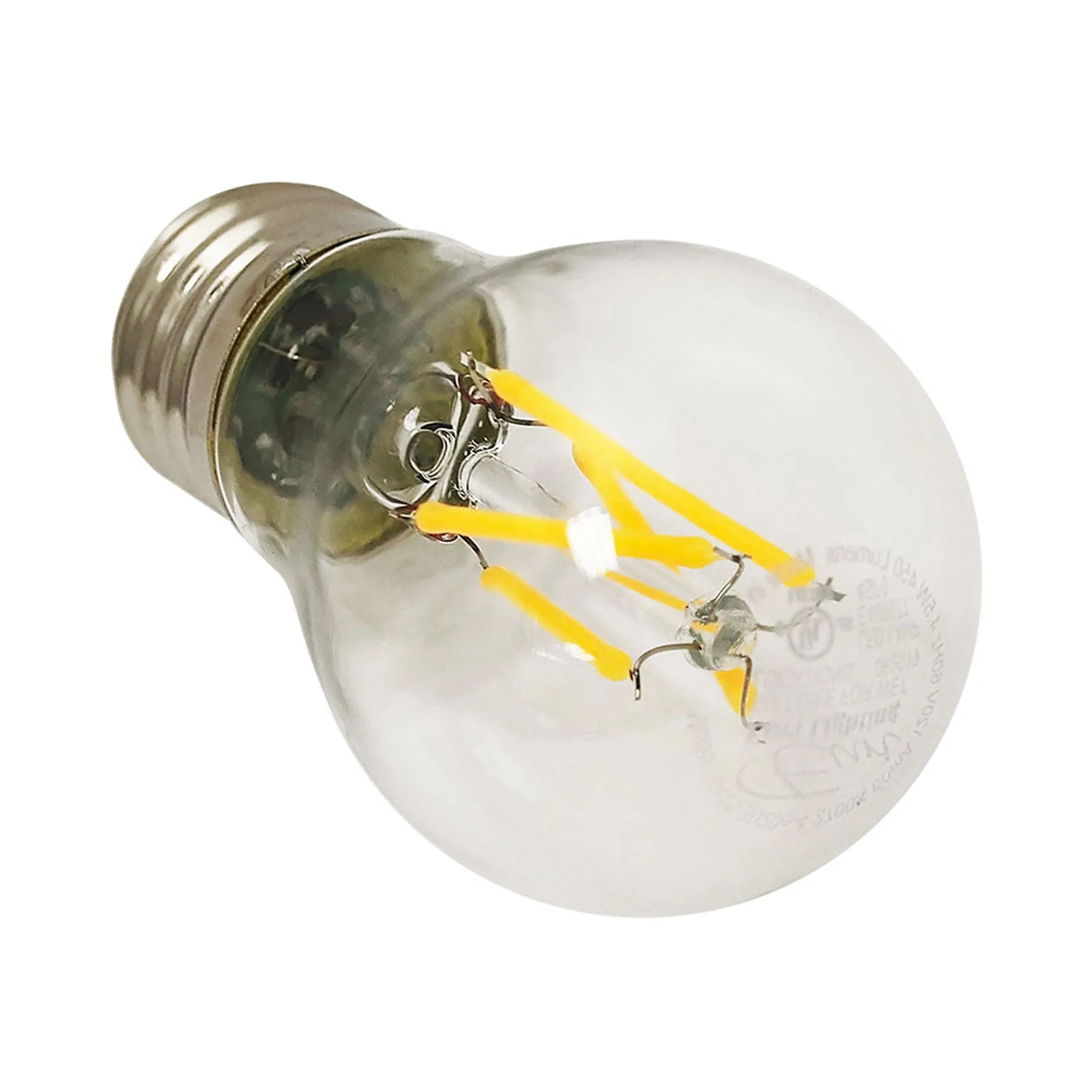 40-Watt Equivalent A15 E26 Antique Retro Filament Light Bulbs