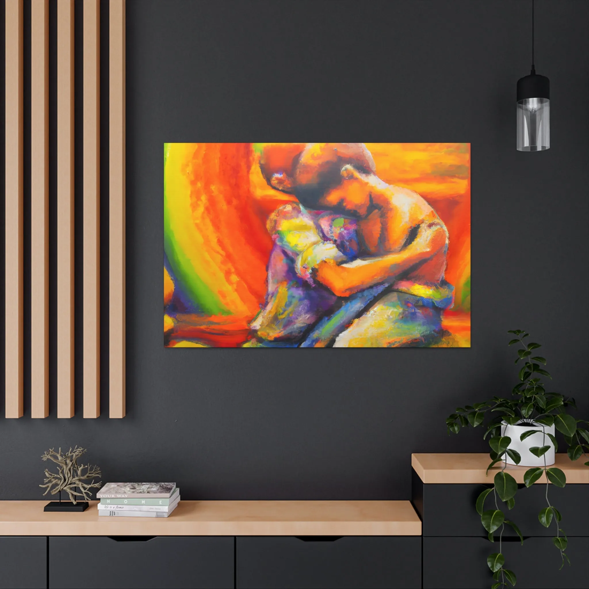 Axel - Gay Love Canvas Art