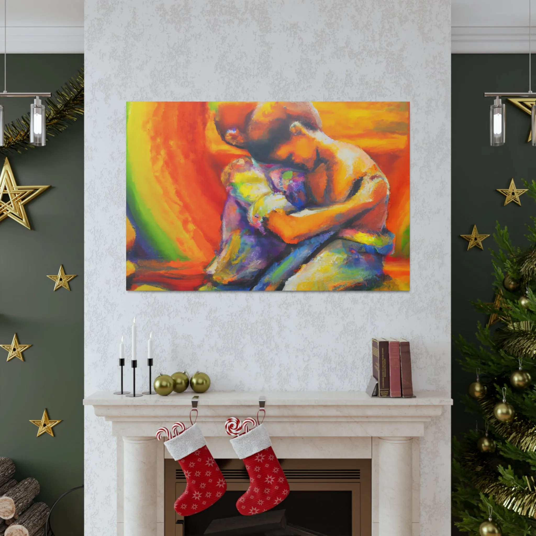 Axel - Gay Love Canvas Art