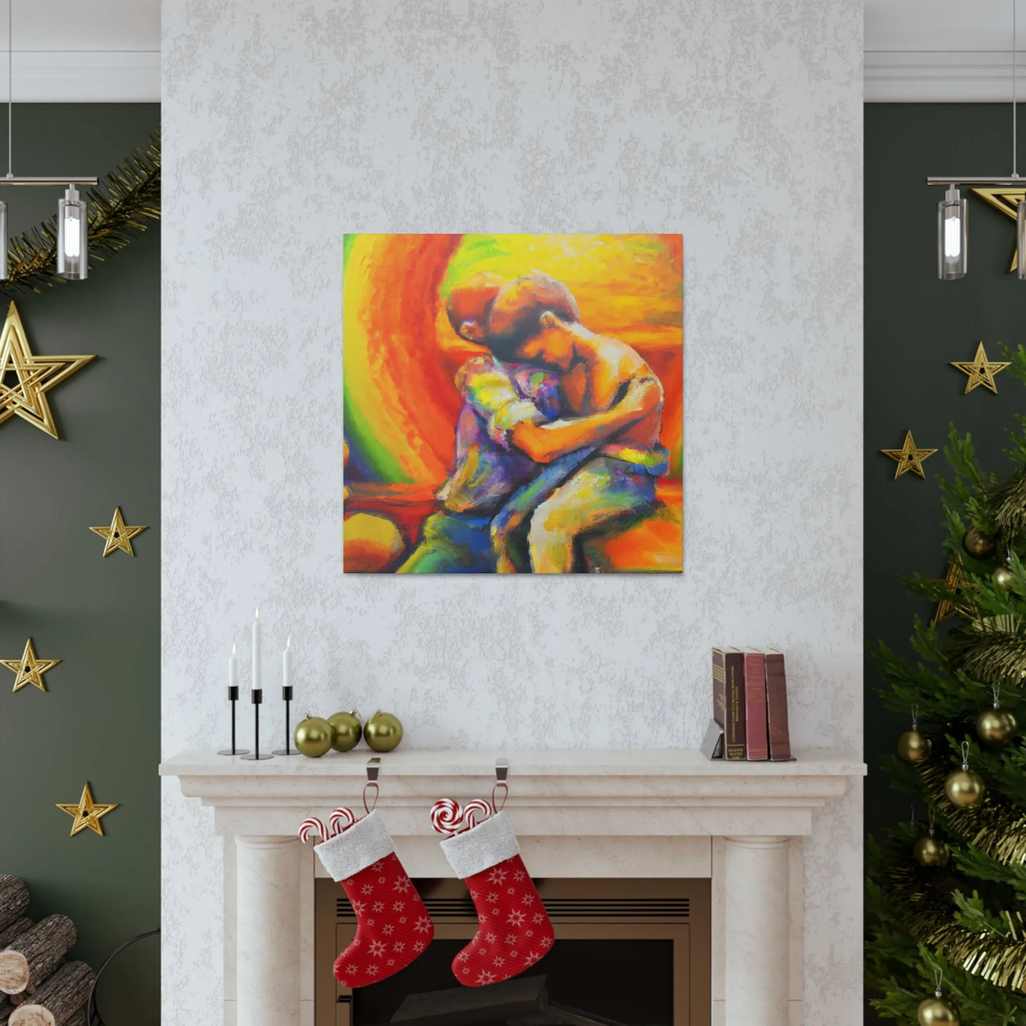 Axel - Gay Love Canvas Art