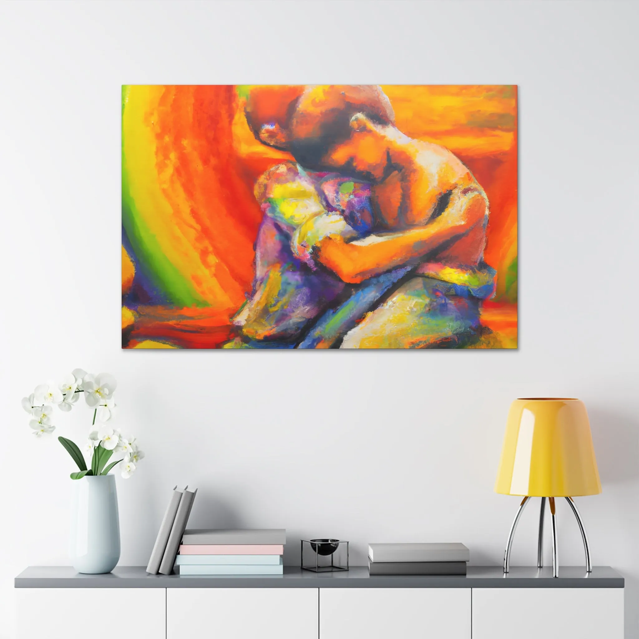 Axel - Gay Love Canvas Art