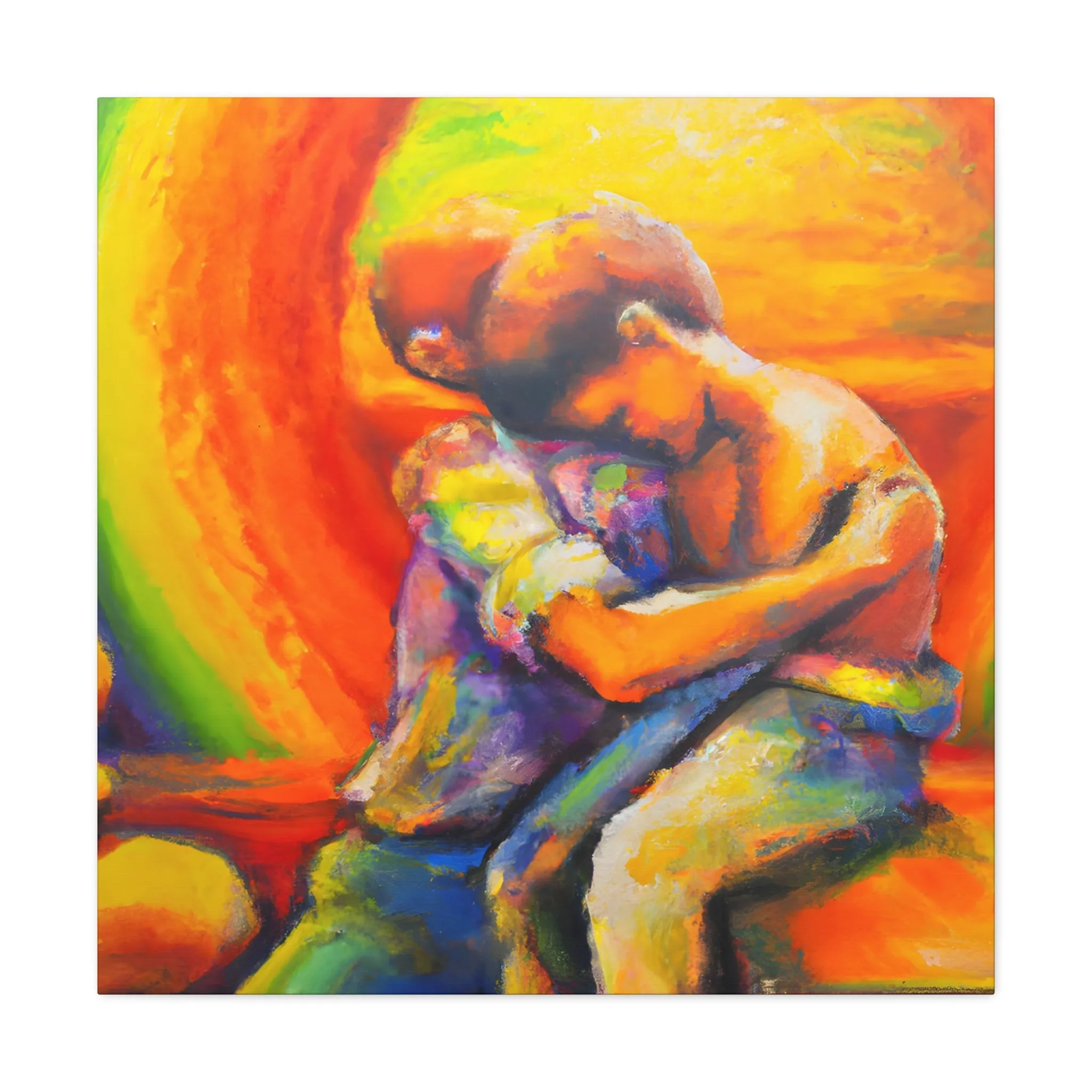 Axel - Gay Love Canvas Art