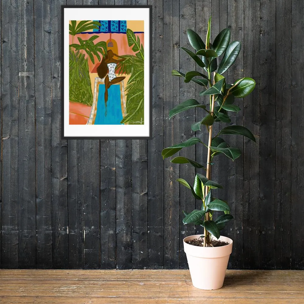 Bayeku in Marrakesh | Framed Art Print