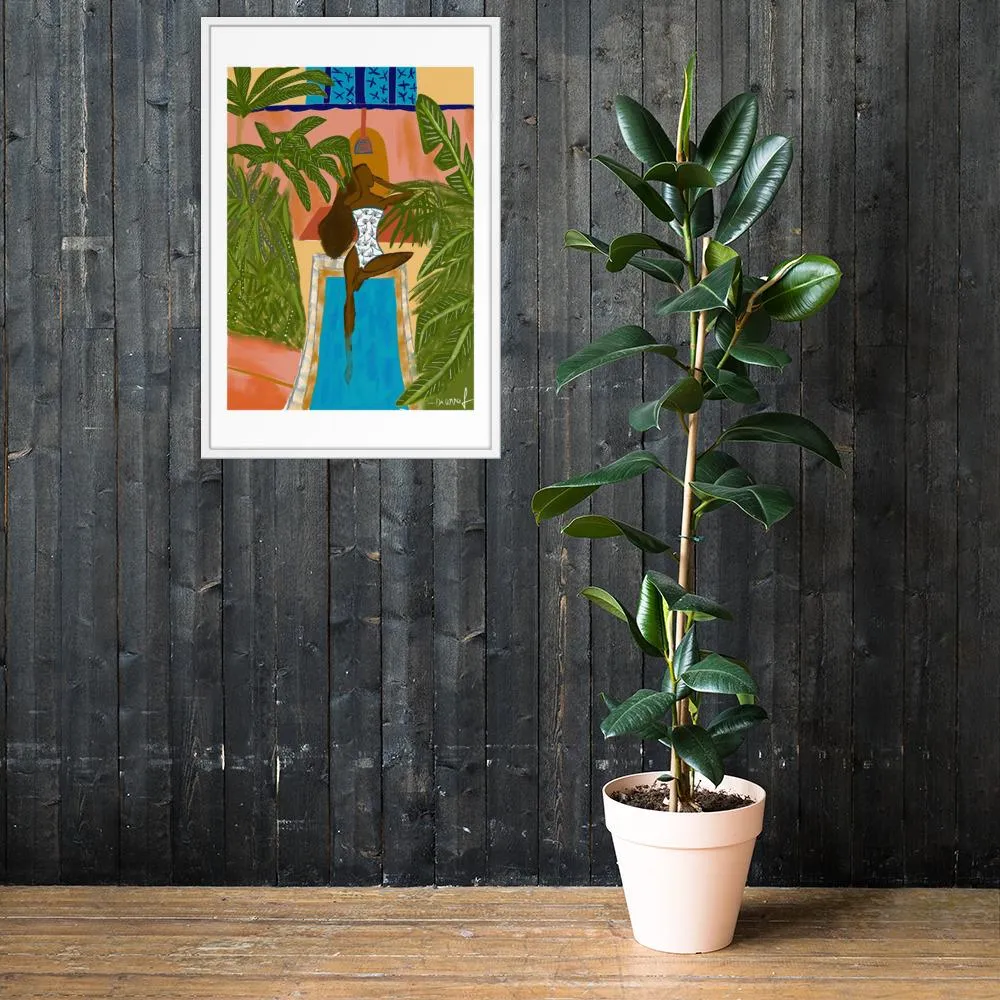 Bayeku in Marrakesh | Framed Art Print