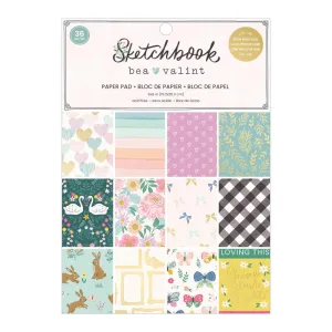 Bea Valint Sketchbook Paper Pad 6"X8" 36 Sheets