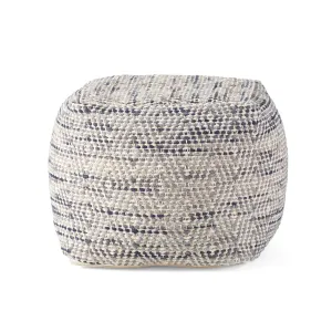 Bixby Handcrafted Boho Fabric Pouf