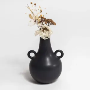 Black Sven Vase (21cm)