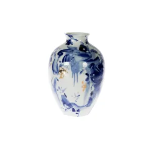 Blue Abstract Vase