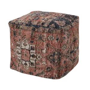 Bonsallo Contemporary Fabric Cube Pouf