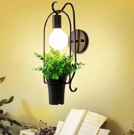 Brielle - Modern Nordic Planter Wall Lamp