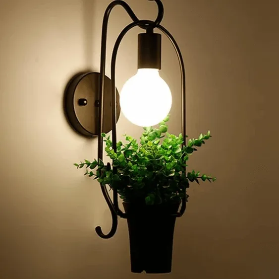 Brielle - Modern Nordic Planter Wall Lamp