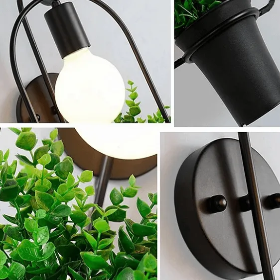 Brielle - Modern Nordic Planter Wall Lamp