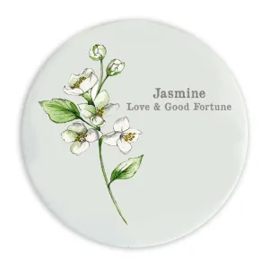 Ceramic Coaster - Flowers Jasmine