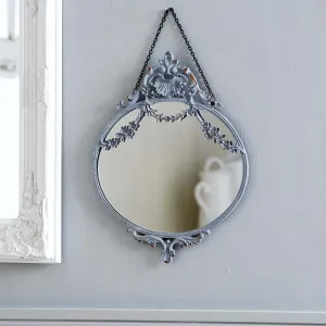 Chic Floral Swag Mirror