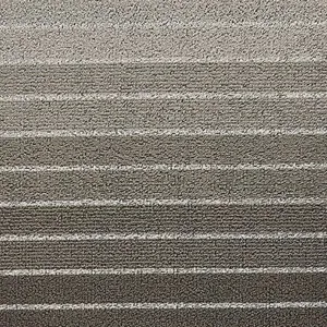 chilewich | big mat 91x152cm (36x60") | block stripe taupe ~ DC