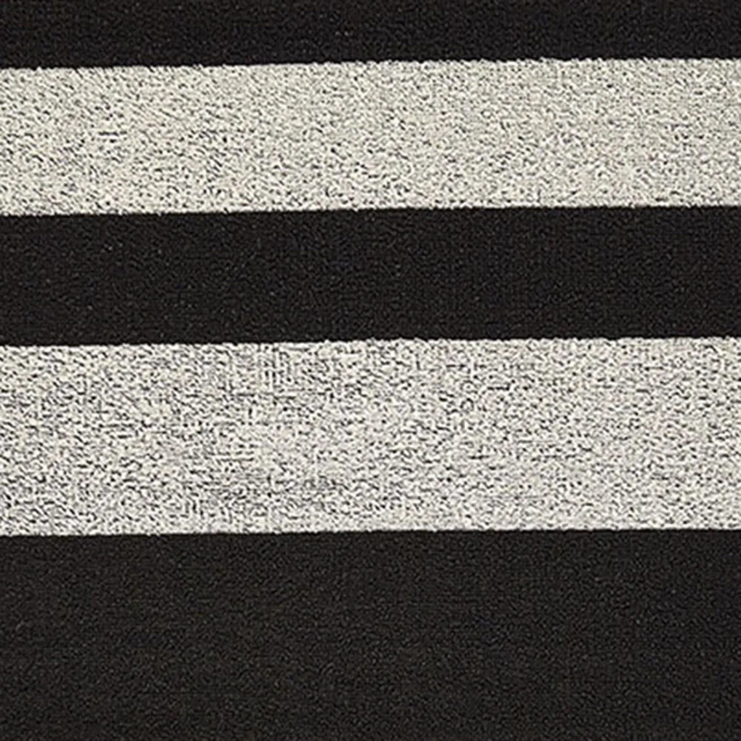 chilewich | big mat 91x152cm (36x60") | bold stripe black   white