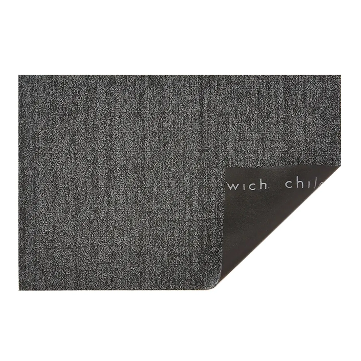 chilewich | doormat 46x71cm (18x28") | heathered grey