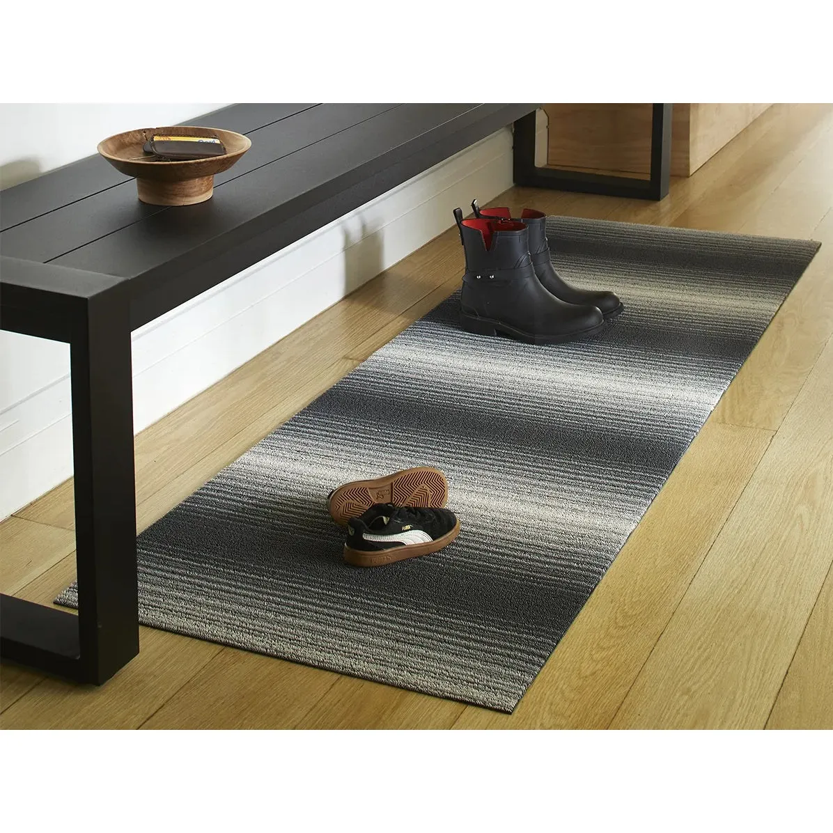 Chilewich Fade Shag Floor Mat Stone