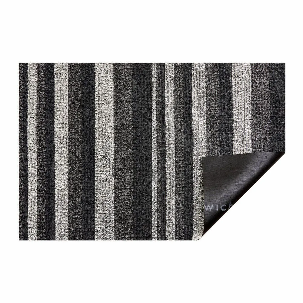 chilewich | large doormat 61x91cm (24x36") | bounce stripe moonlight ~ DC