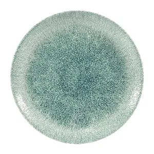 Churchill Studio Prints Raku Coupe Plates Jade Green 217mm (Pack of 12)