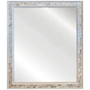 Classic Multi Colored Pearl Mirror