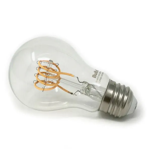 Curved LED Filament Vintage Bulb - 4 Watt - Edison Style 2200K