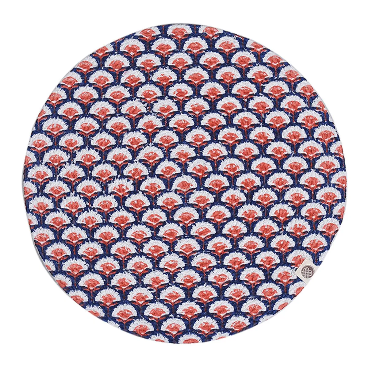 Ditsy Redupple Round Mat - Set of 2