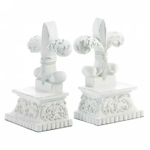 Fleur-de-lis Bookends