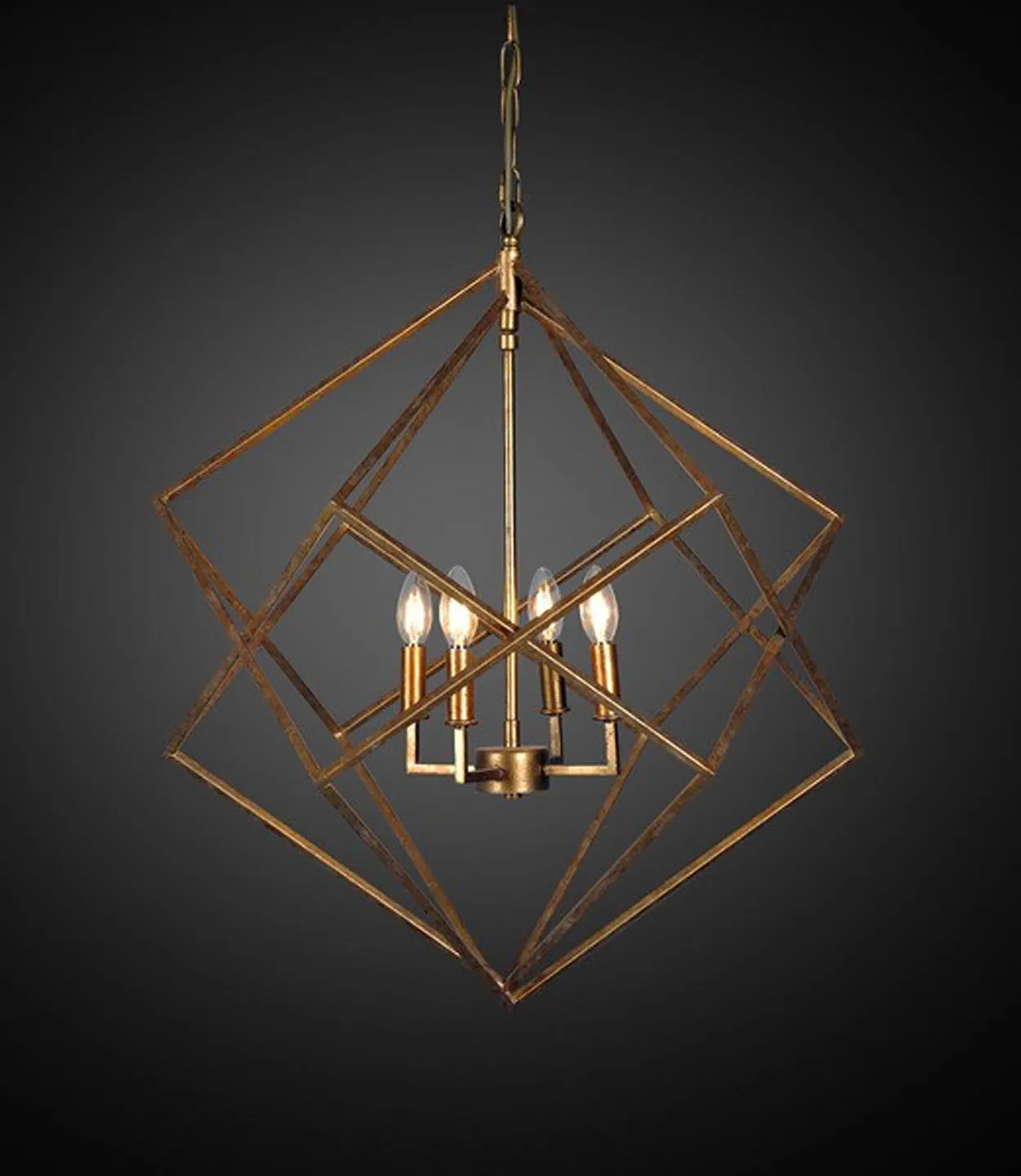 Flourish Angles Chandelier