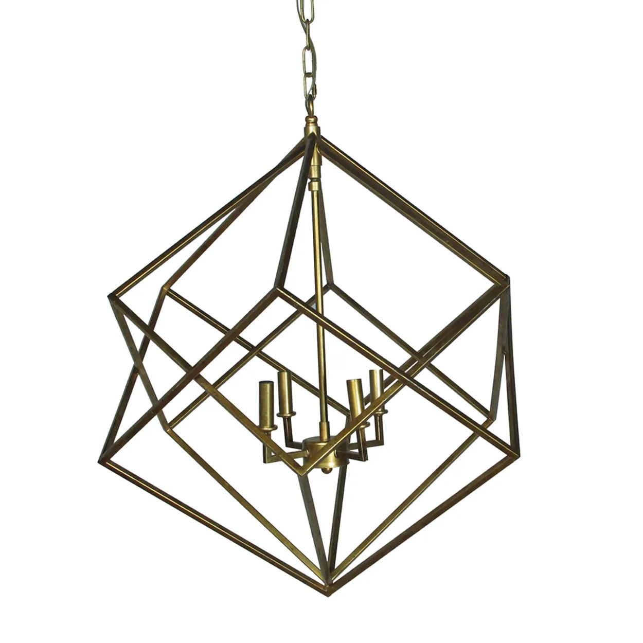 Flourish Angles Chandelier