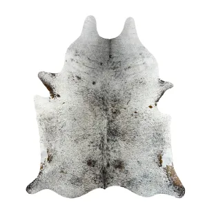 Genuine Cowhide Rugs - Salt and Pepper 00012