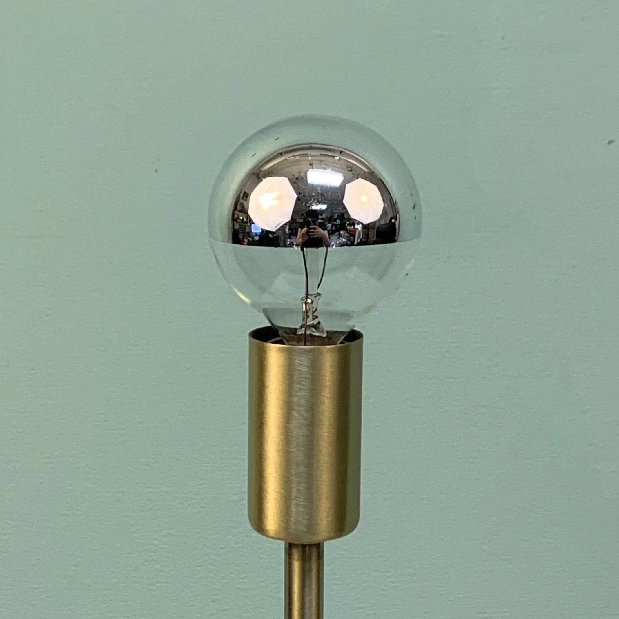 Half-Chrome Globe Bulbs