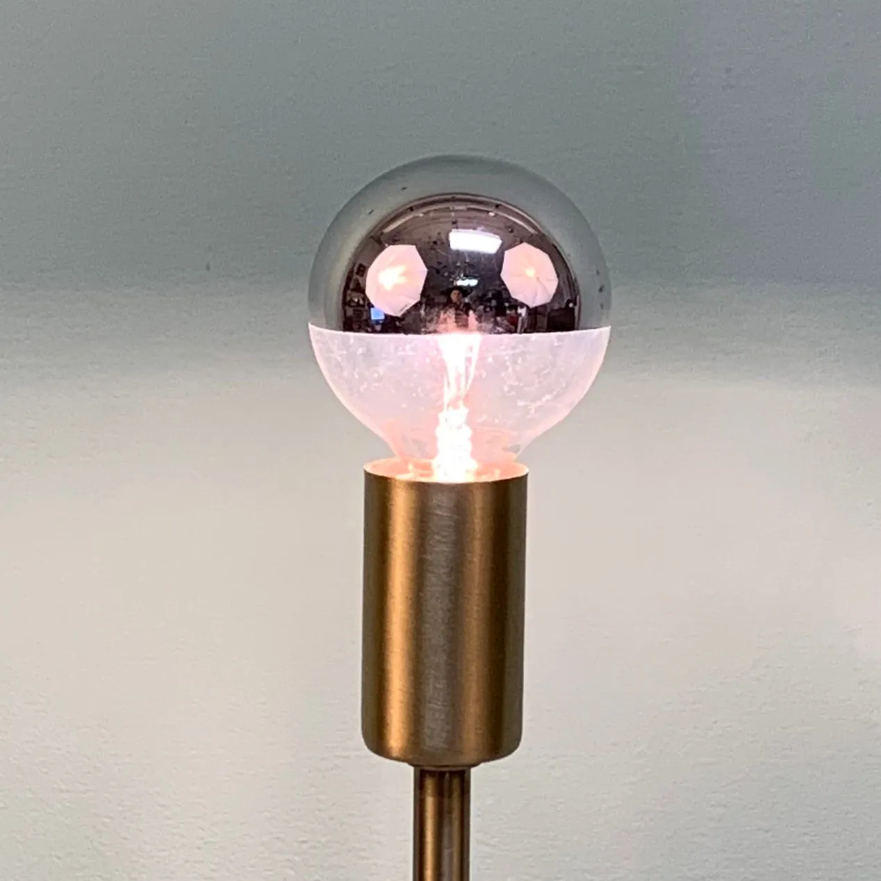 Half-Chrome Globe Bulbs