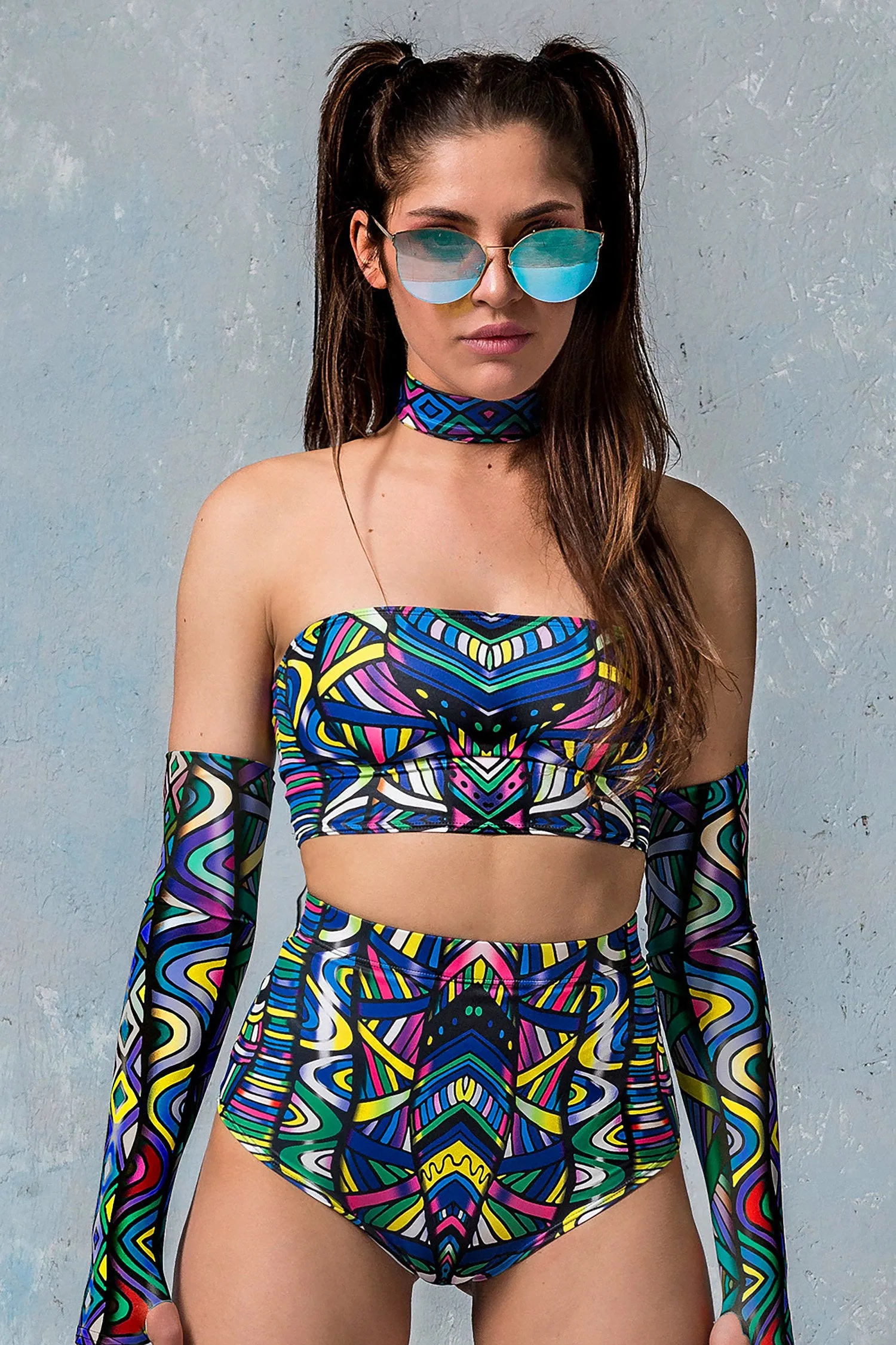 Hippie Knot Frenzy Tube Top Set