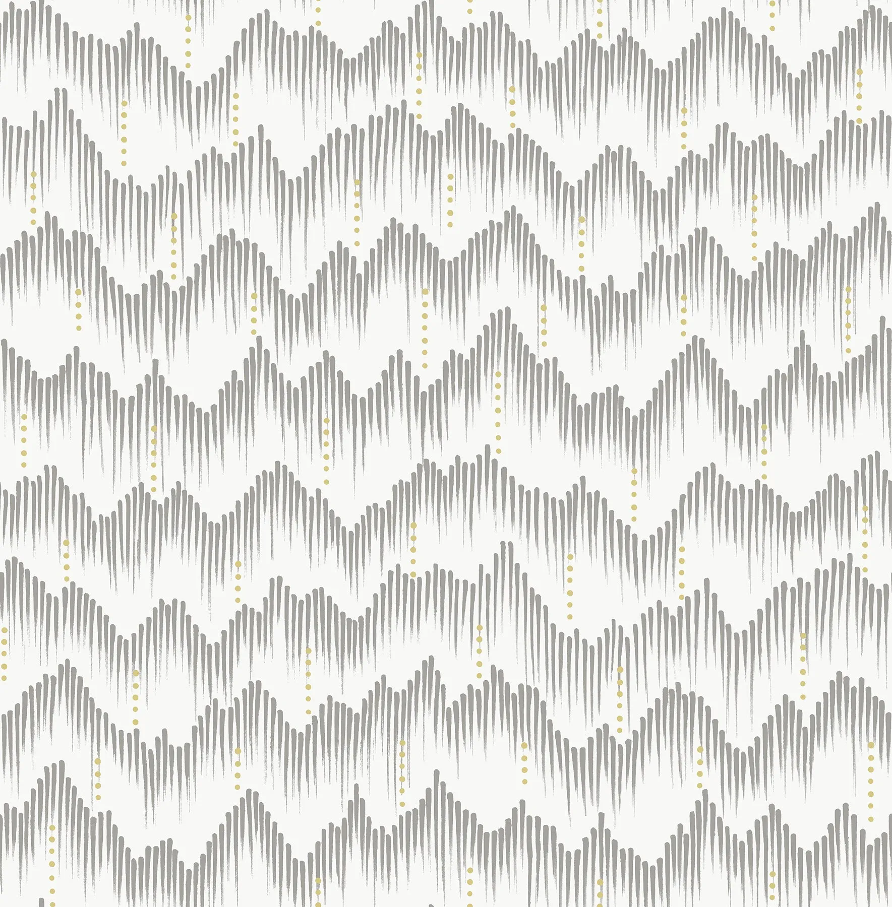 Holmby Seafoam Brushstroke Zigzag Wallpaper by Scott Living