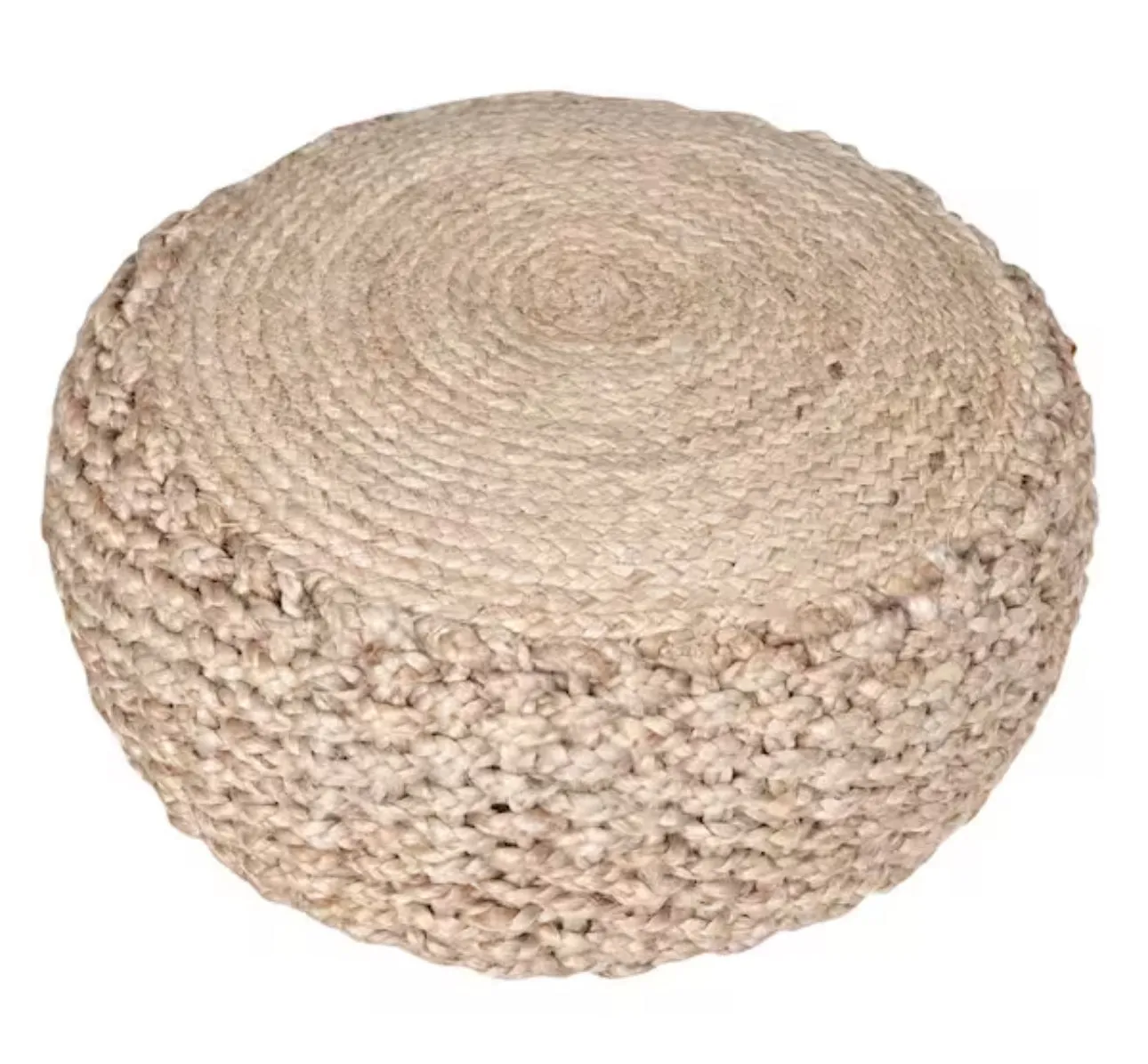 Jute Pouf