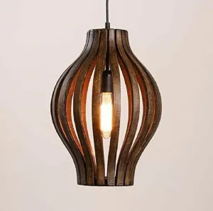 Kaory - Southeast Asian Style Retro Wooden Pendant Lamp