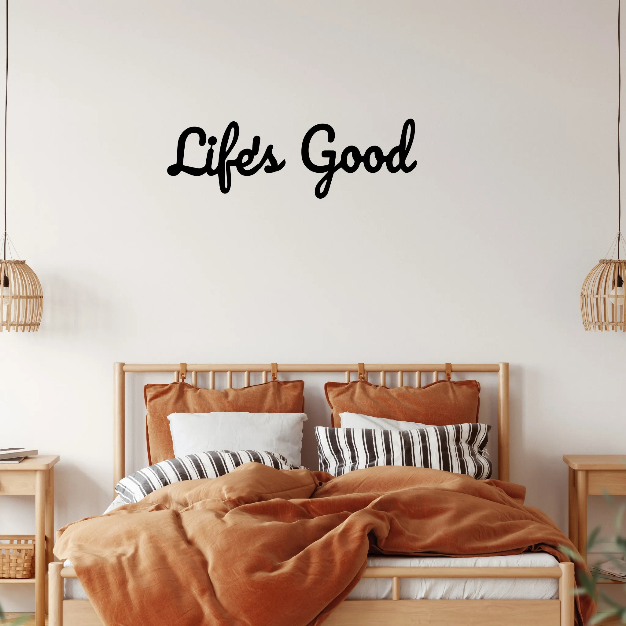 Life is Good - Metal Wall Art