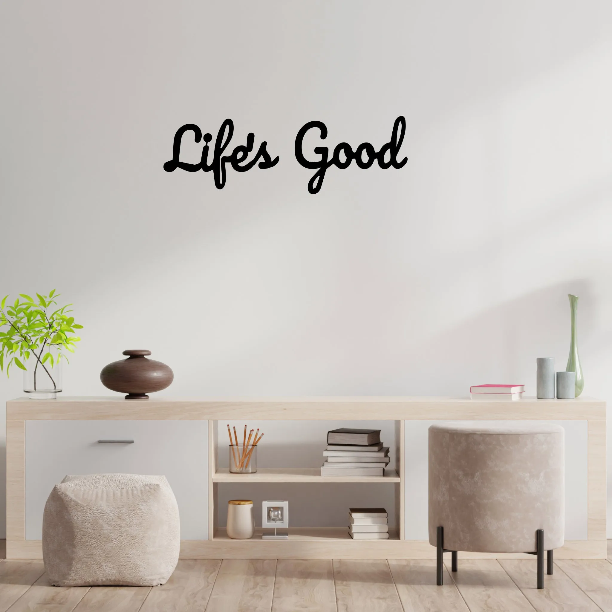 Life is Good - Metal Wall Art