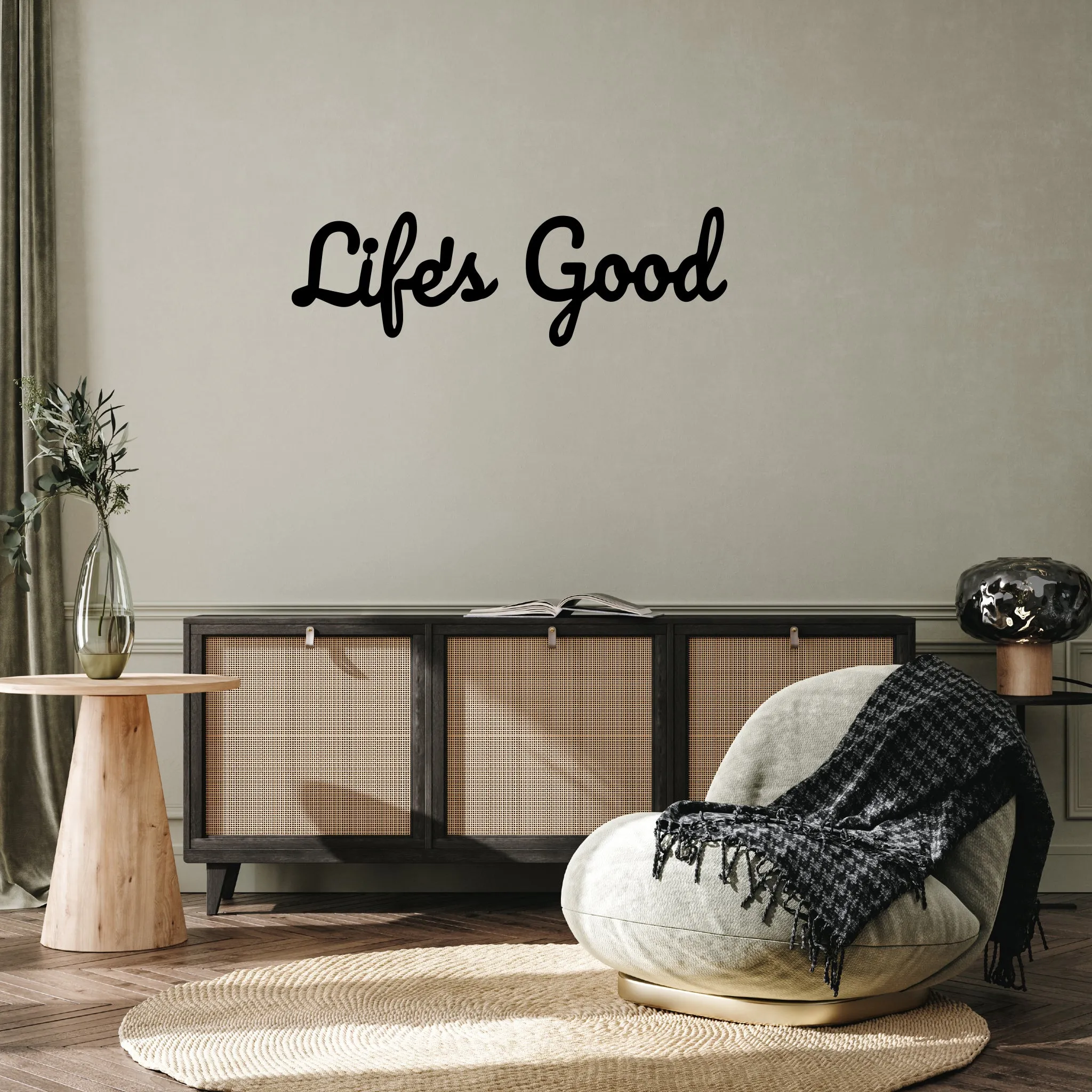 Life is Good - Metal Wall Art