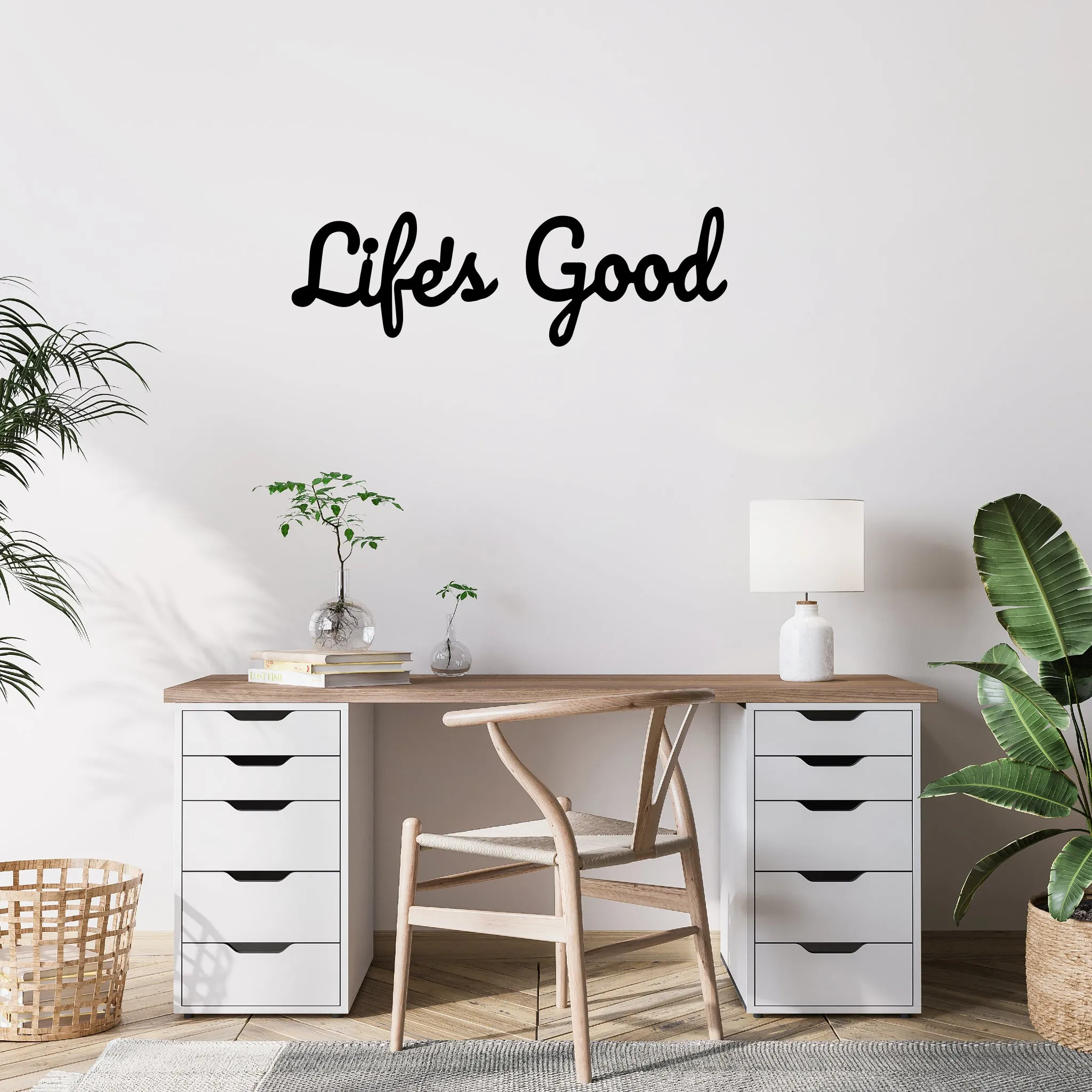 Life is Good - Metal Wall Art