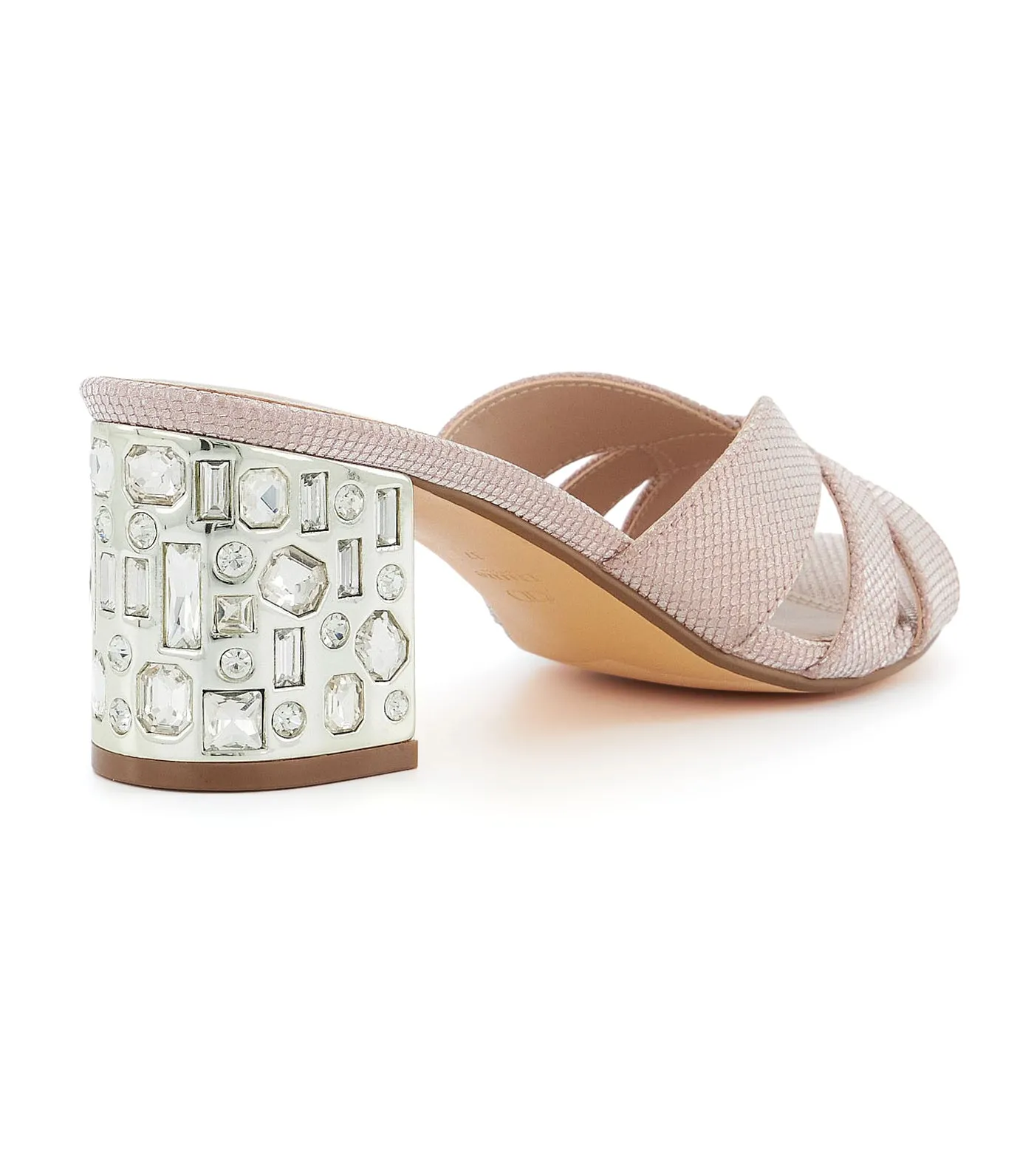 Mirrors Sandals Rose Gold