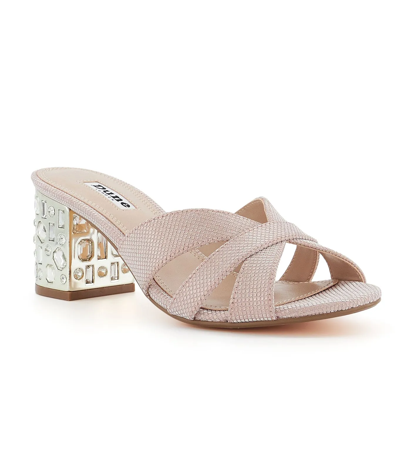 Mirrors Sandals Rose Gold