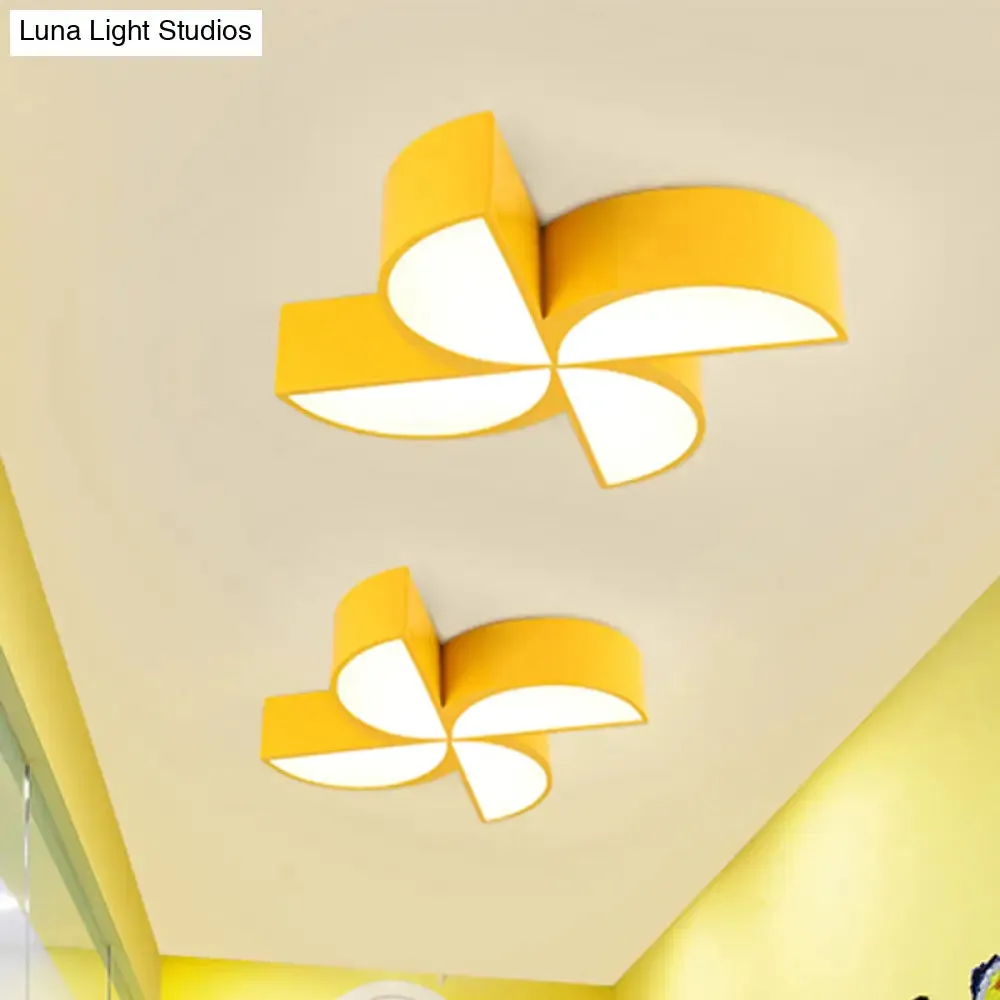 Modern Acrylic Toy Windmill Ceiling Light: Perfect for Game Rooms and Hallways