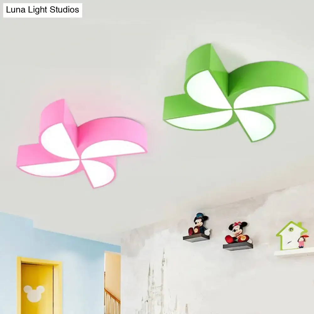 Modern Acrylic Toy Windmill Ceiling Light: Perfect for Game Rooms and Hallways