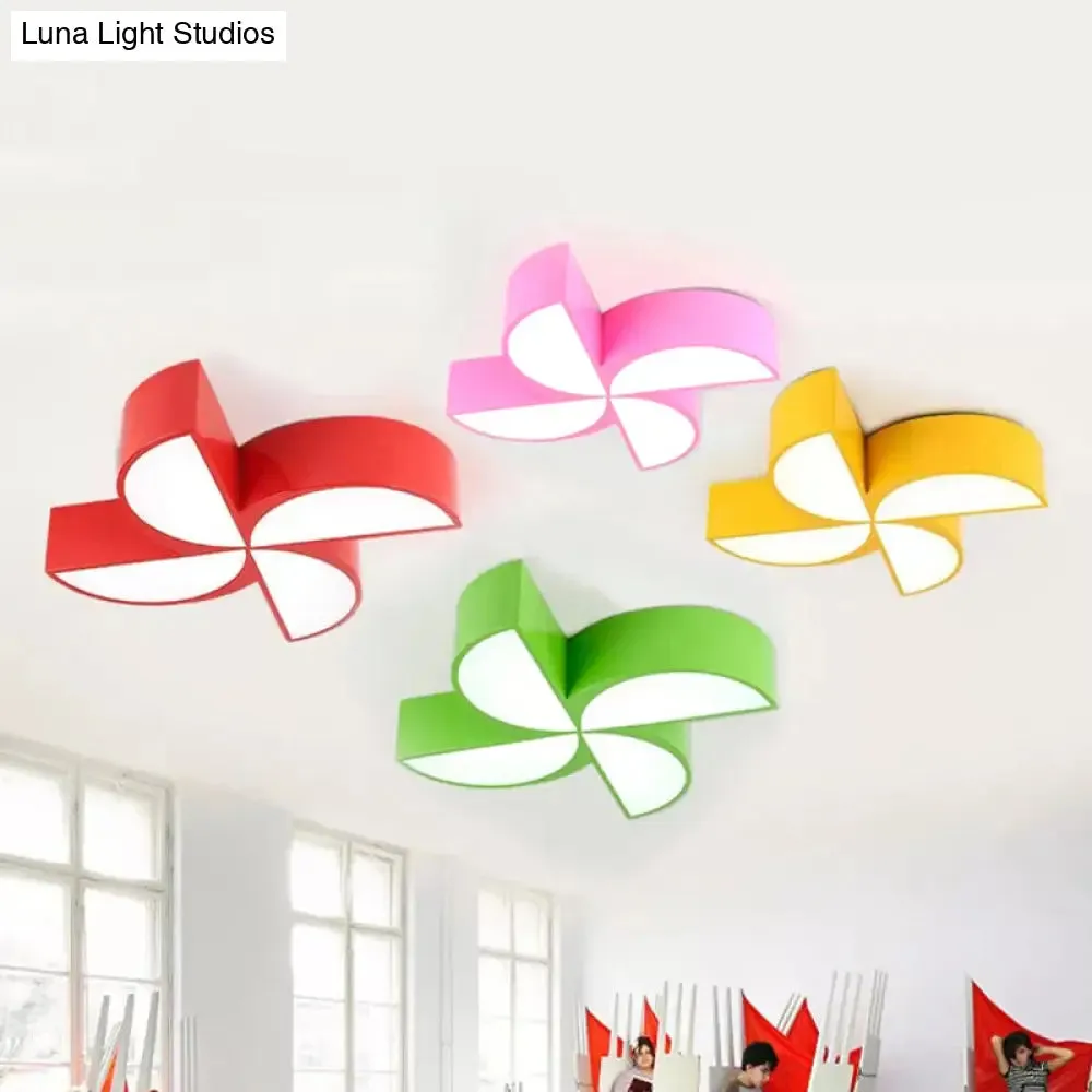 Modern Acrylic Toy Windmill Ceiling Light: Perfect for Game Rooms and Hallways