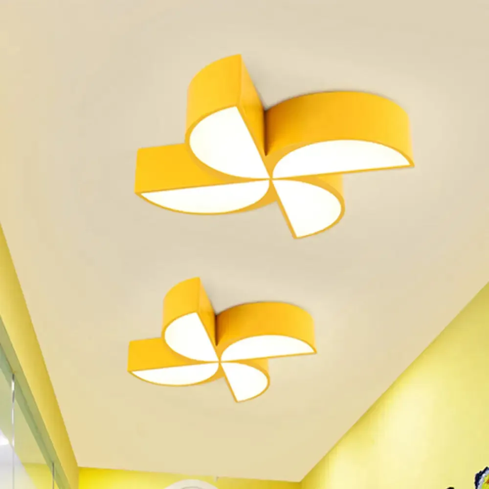 Modern Acrylic Toy Windmill Ceiling Light: Perfect for Game Rooms and Hallways