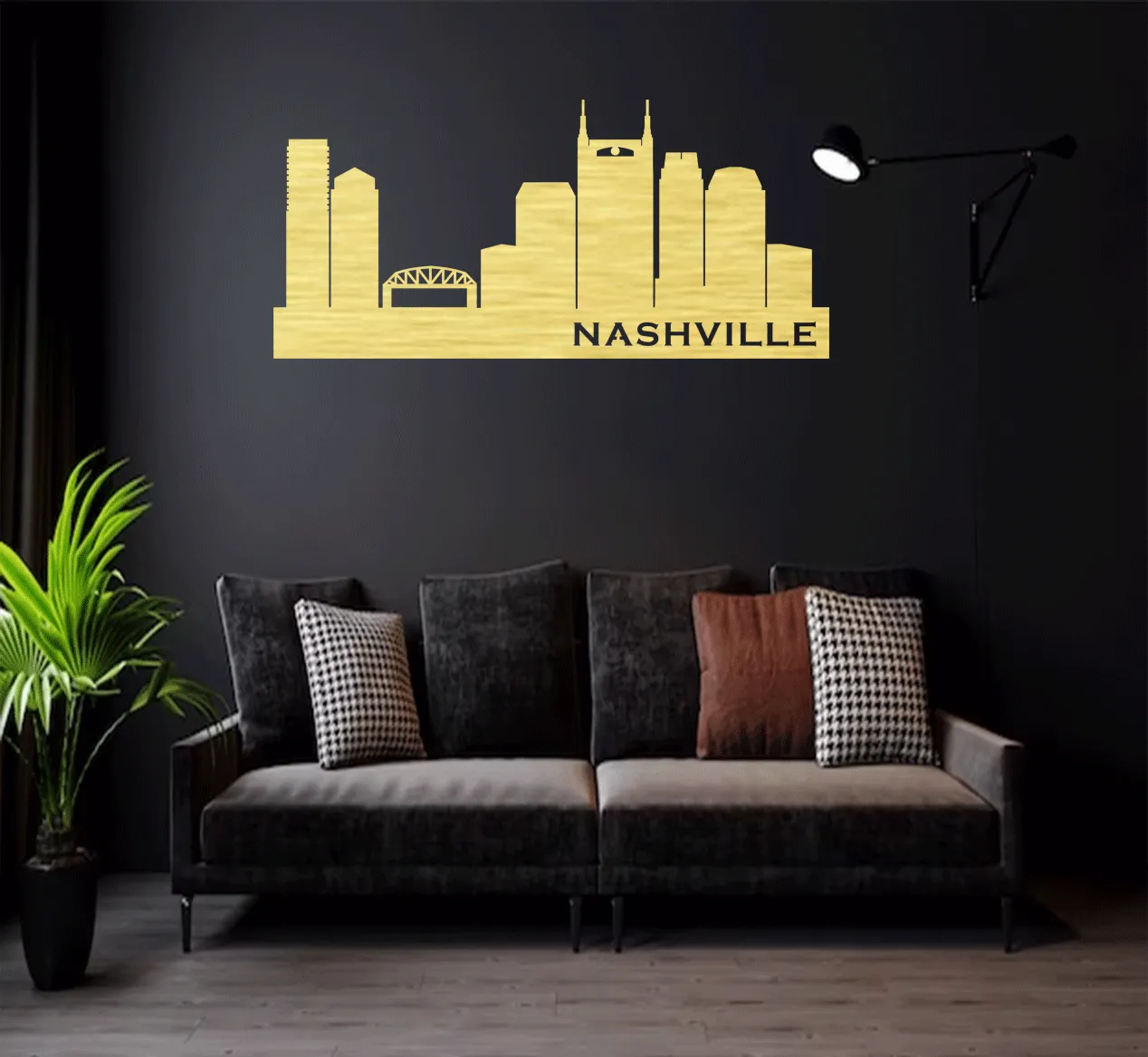 Nashville Skyline - Metal Wall Art (Copy)