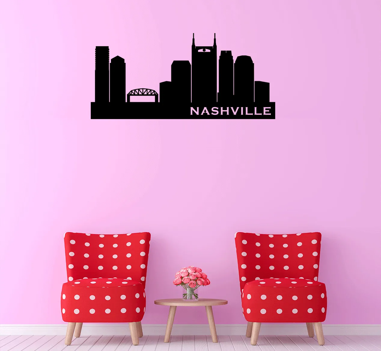 Nashville Skyline - Metal Wall Art (Copy)