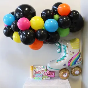 Neon Lights Balloon Garland by Pop Balloons